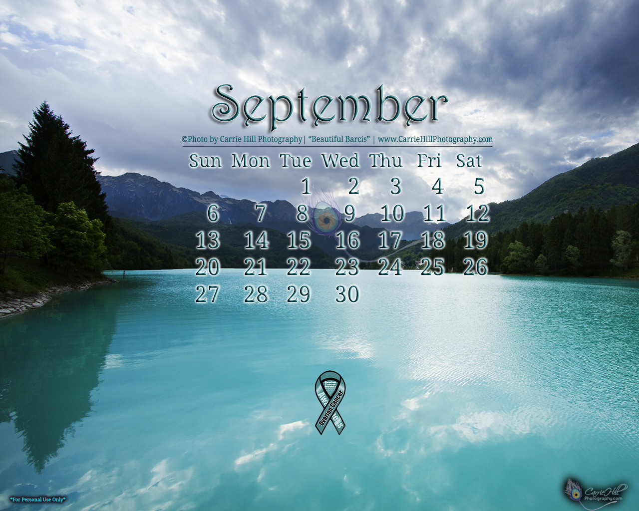 Free Downloadable September 2015 Desktop Wallpaper Calendar